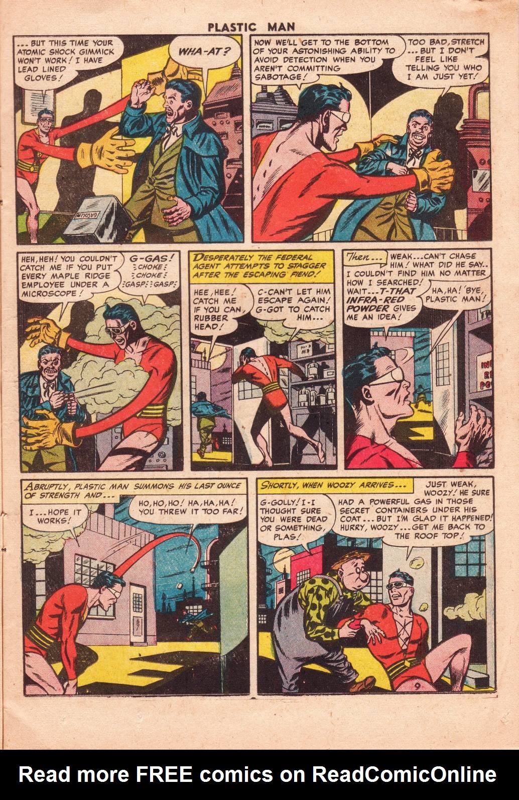 Read online Plastic Man (1943) comic -  Issue #47 - 12