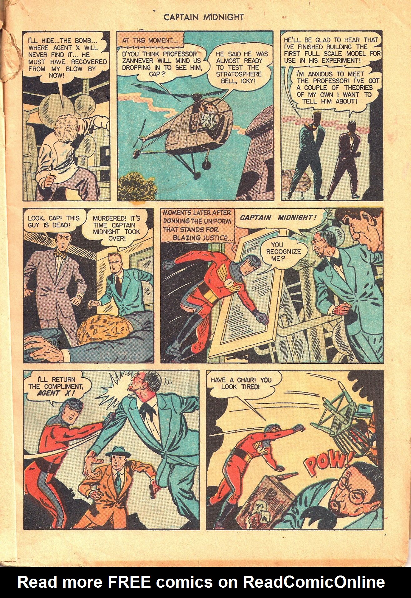 Read online Captain Midnight (1942) comic -  Issue #45 - 8