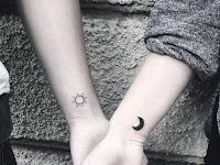 Simple Sun And Moon Tattoo Ideas
