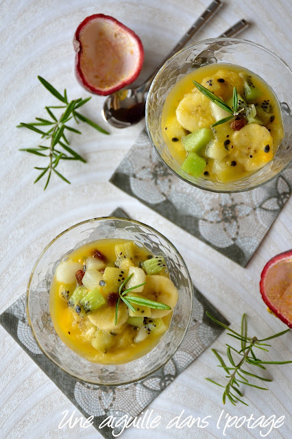 Poêlée de fruits d'hiver au jus de passion, d'Alain Ducasse