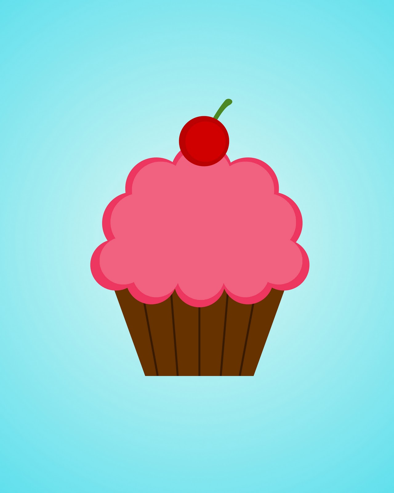 Free Printables Of Cupcakes Already Colored
