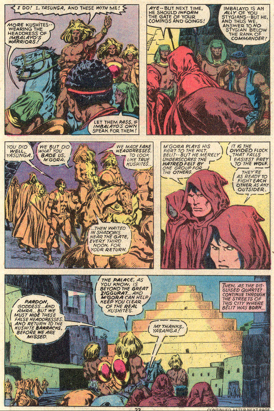 Read online Conan the Barbarian (1970) comic -  Issue #91 - 14