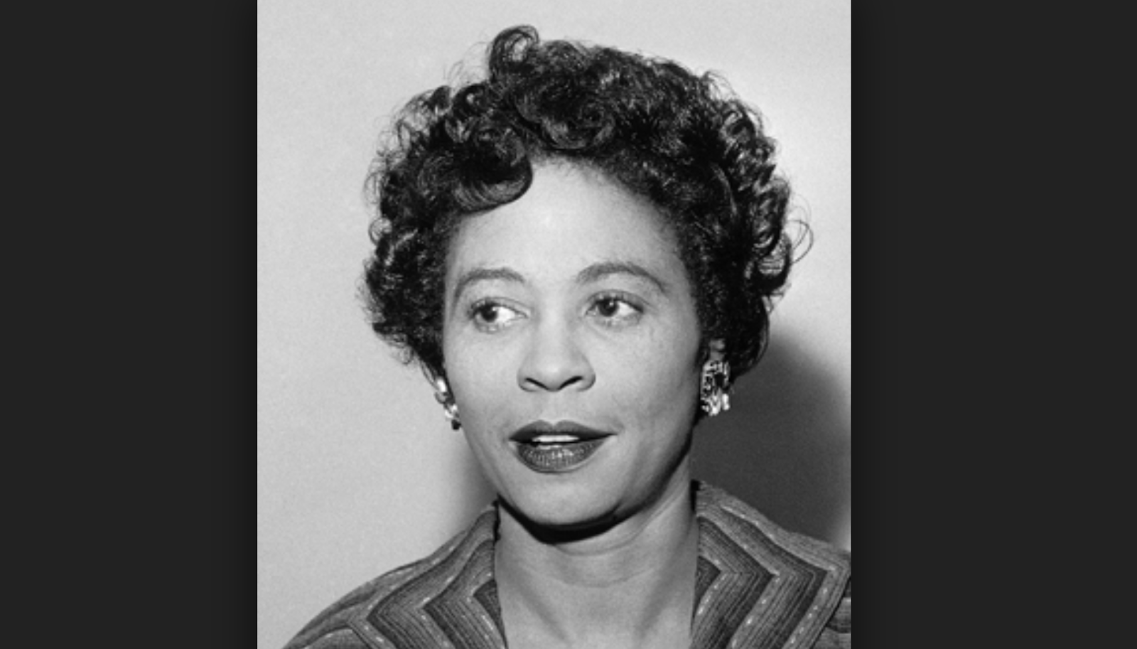 Black Chick A Little Rocked Proto Feminist Daisy Bates As Civil
