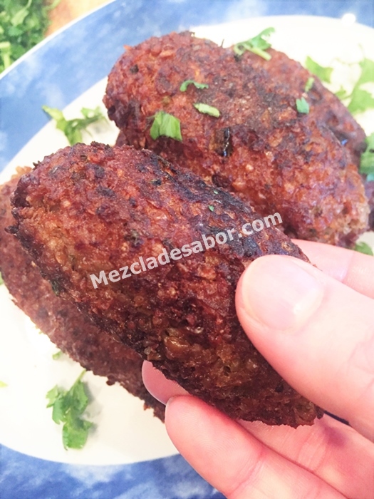 Kipe o Quipe Dominicano (kibbeh) Mezcla De Sabor