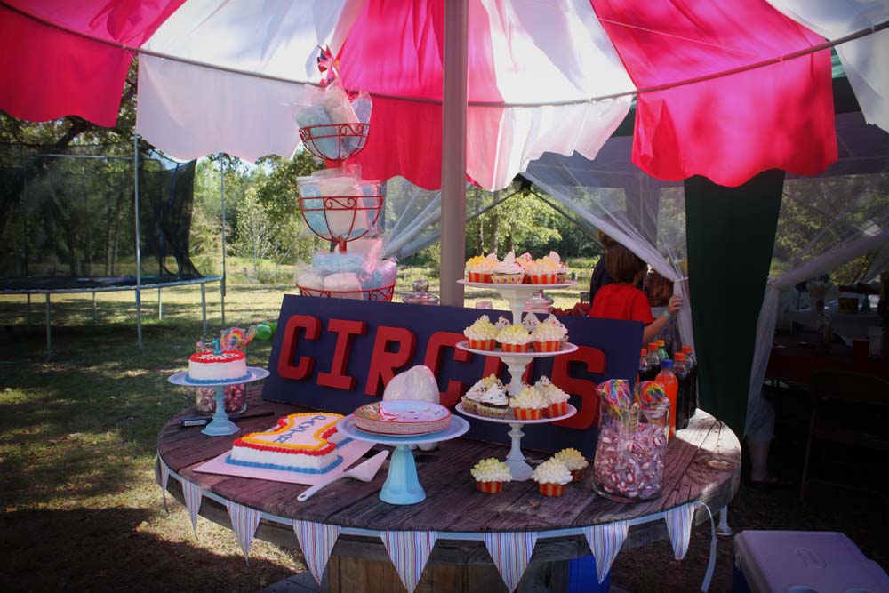 Diy Carnival Party Big Top Tent Southern Revivals