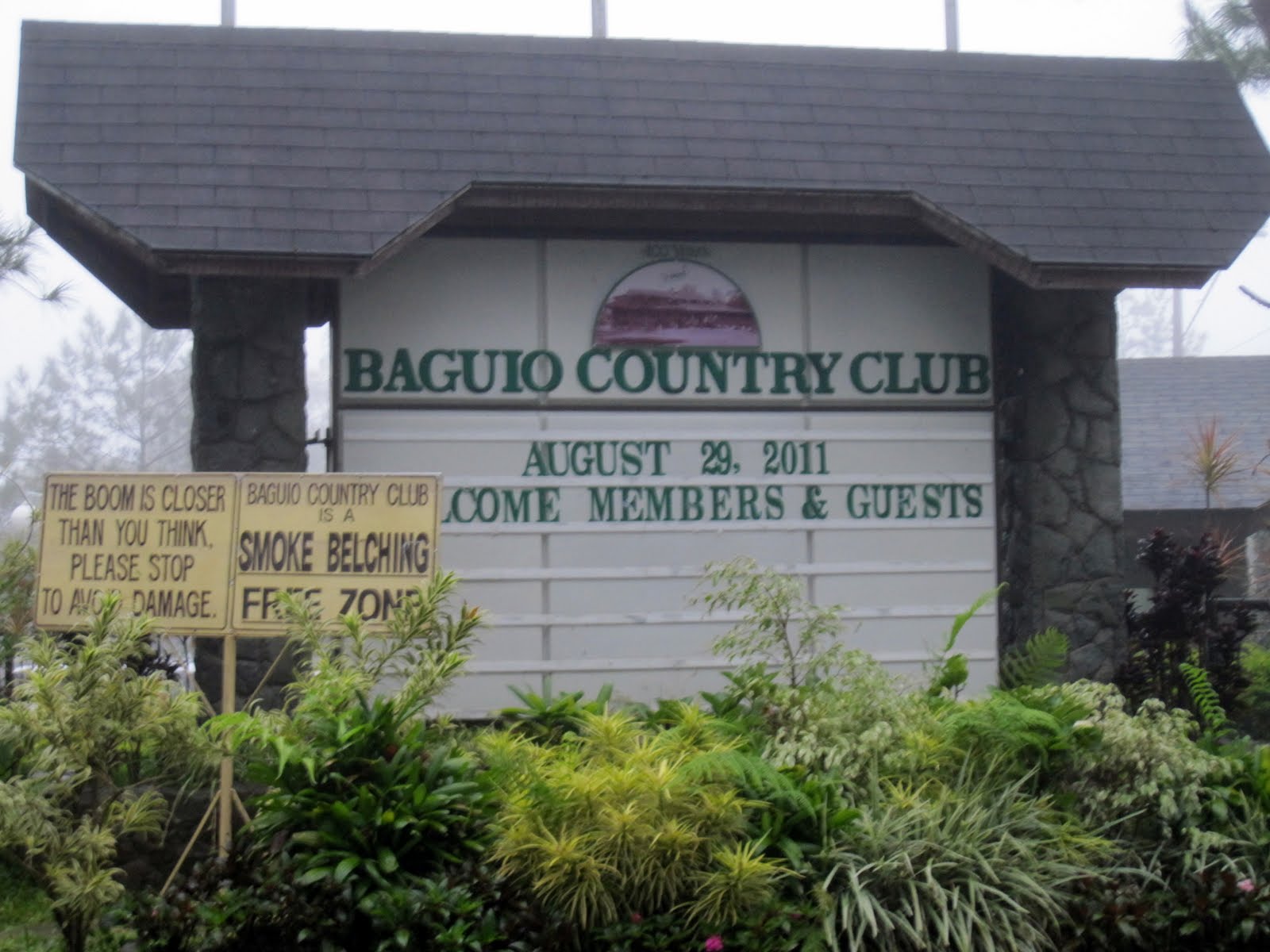 Kat's Musings The Baguio Country Club