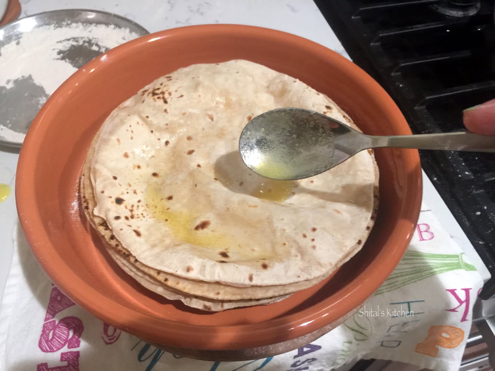 Shital'sKitchen Phulka Roti