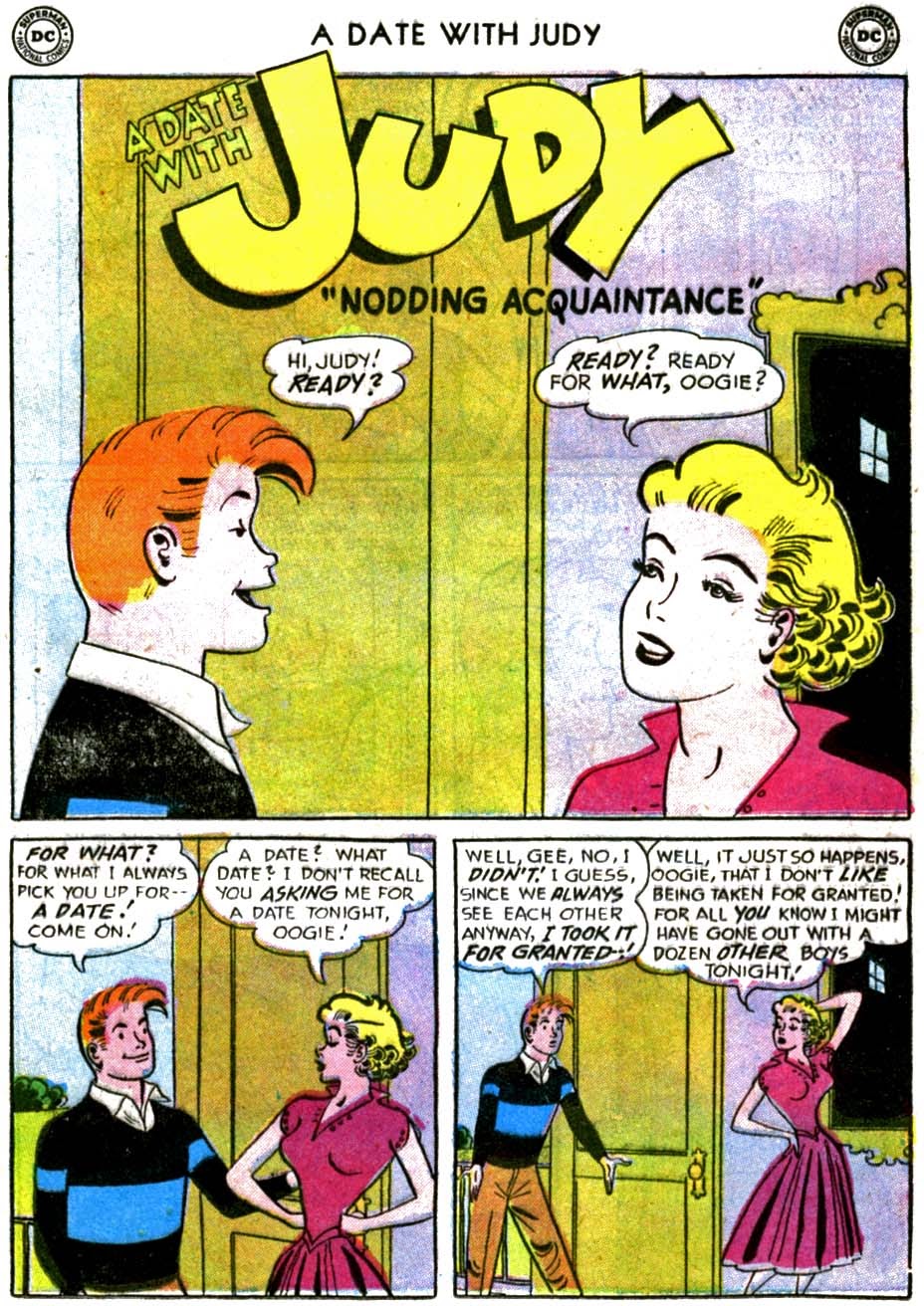 Read online A Date with Judy comic -  Issue #56 - 11