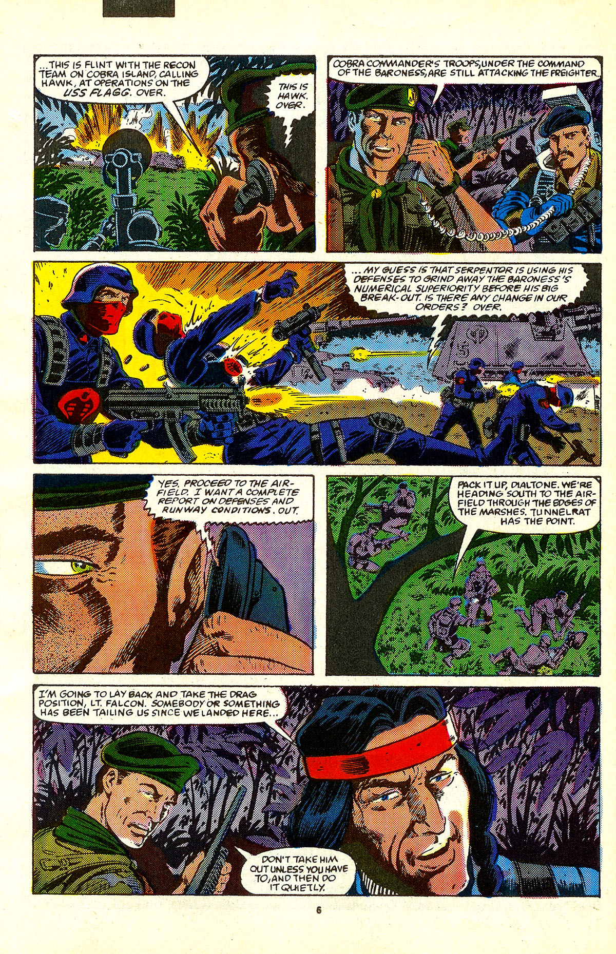 Read online G.I. Joe: A Real American Hero comic -  Issue #74 - 6