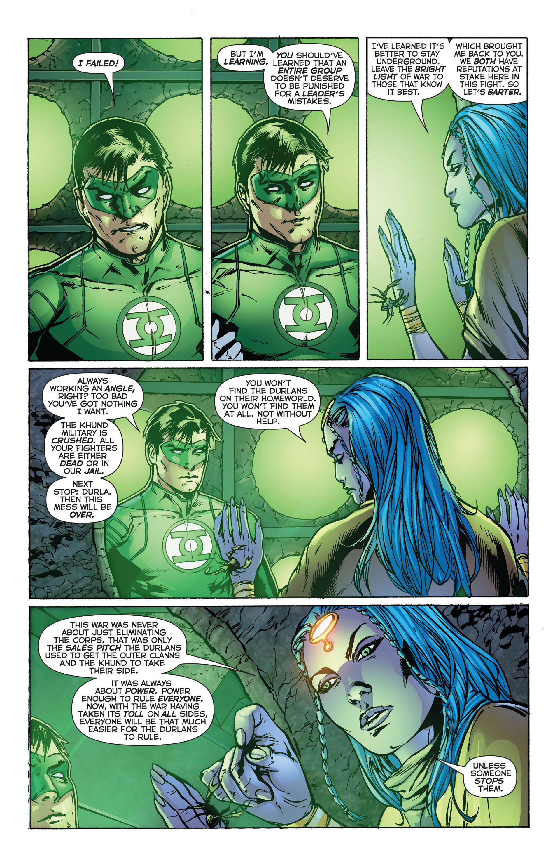 Read online Green Lantern (2011) comic -  Issue #32 - 17