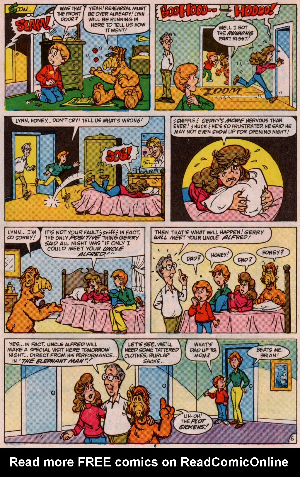Read online ALF comic -  Issue #7 - 7