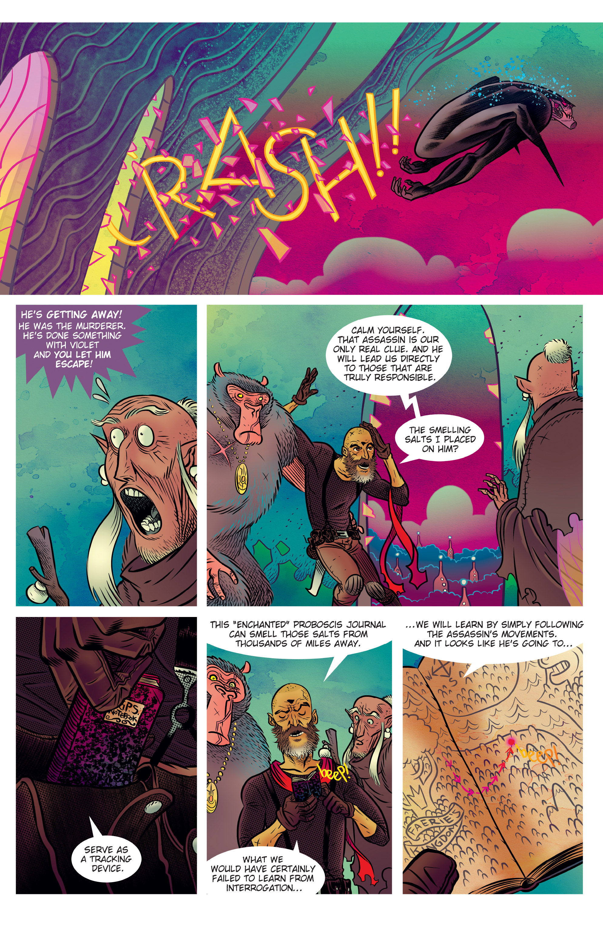 Read online Ether: The Disappearance of Violet Bell comic -  Issue #2 - 6