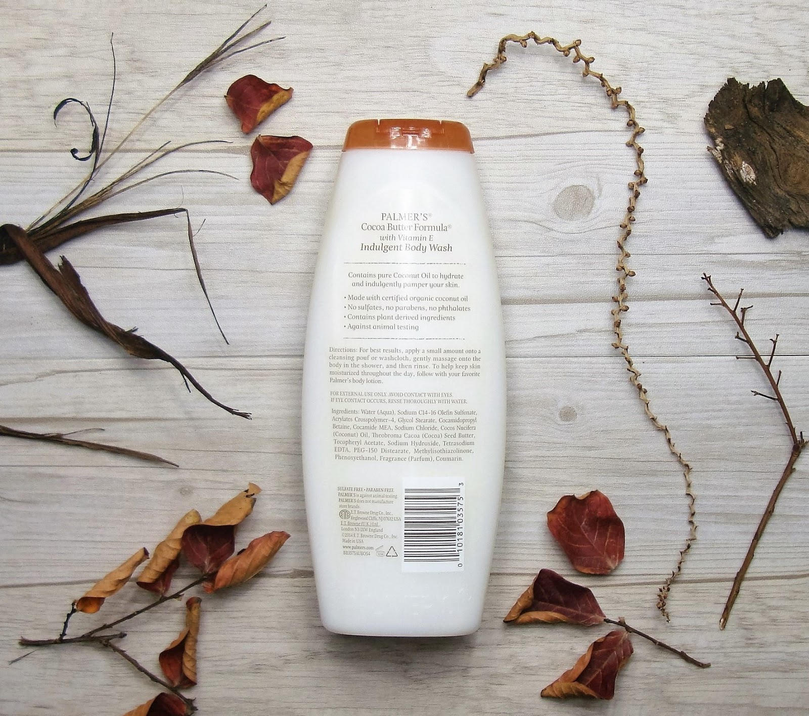 little white truths Palmer's Indulgent Coconut Body Wash review