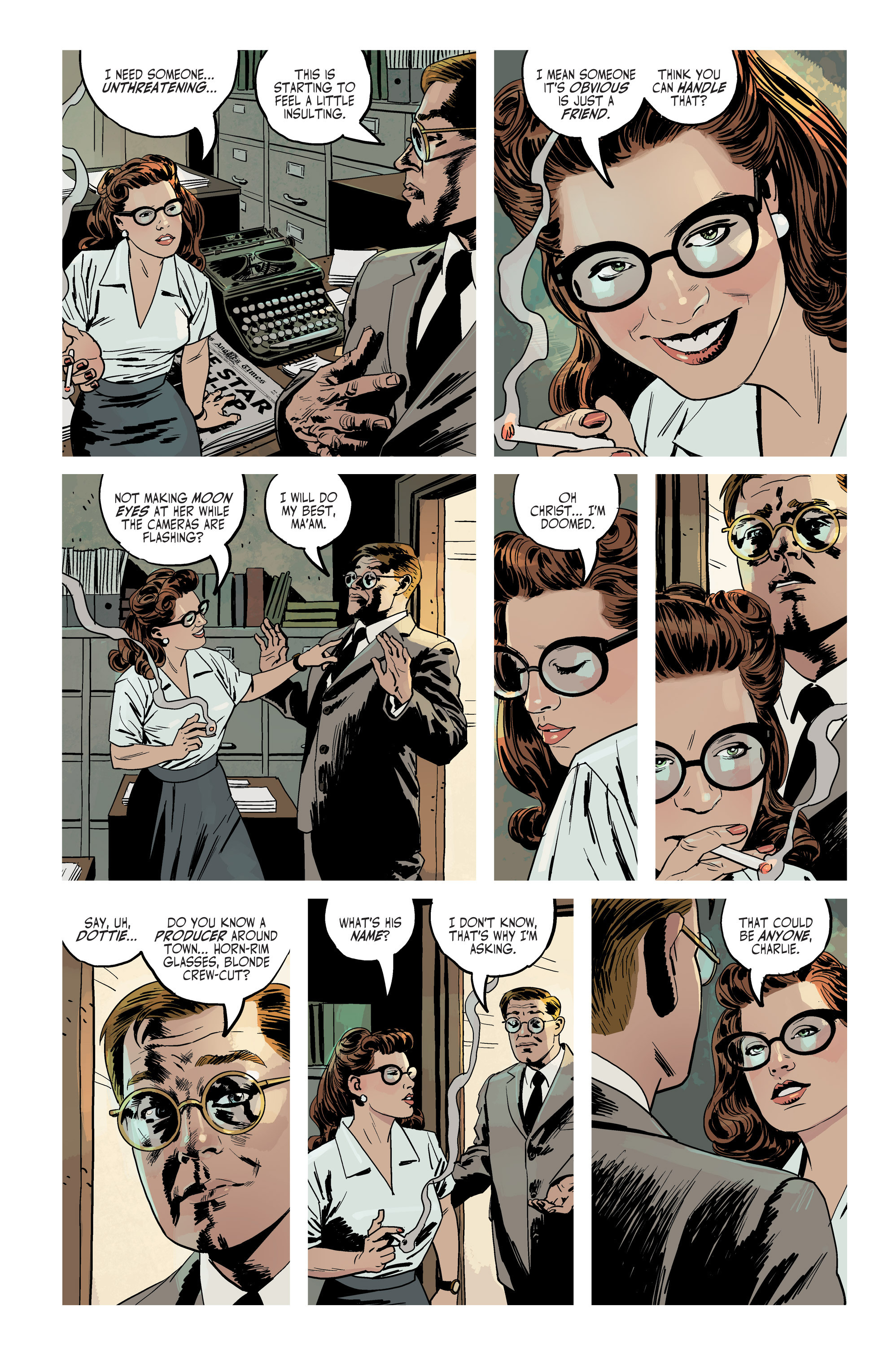 Read online The Fade Out comic -  Issue #6 - 8
