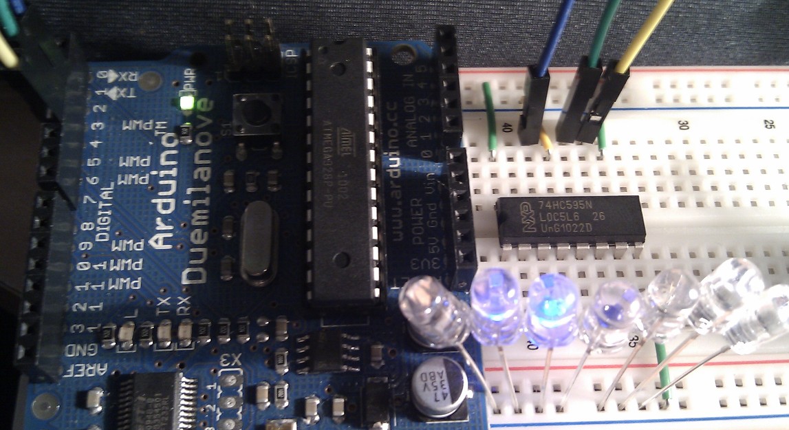 Arduino 1.8 0. Camera ov7670 Shift register.