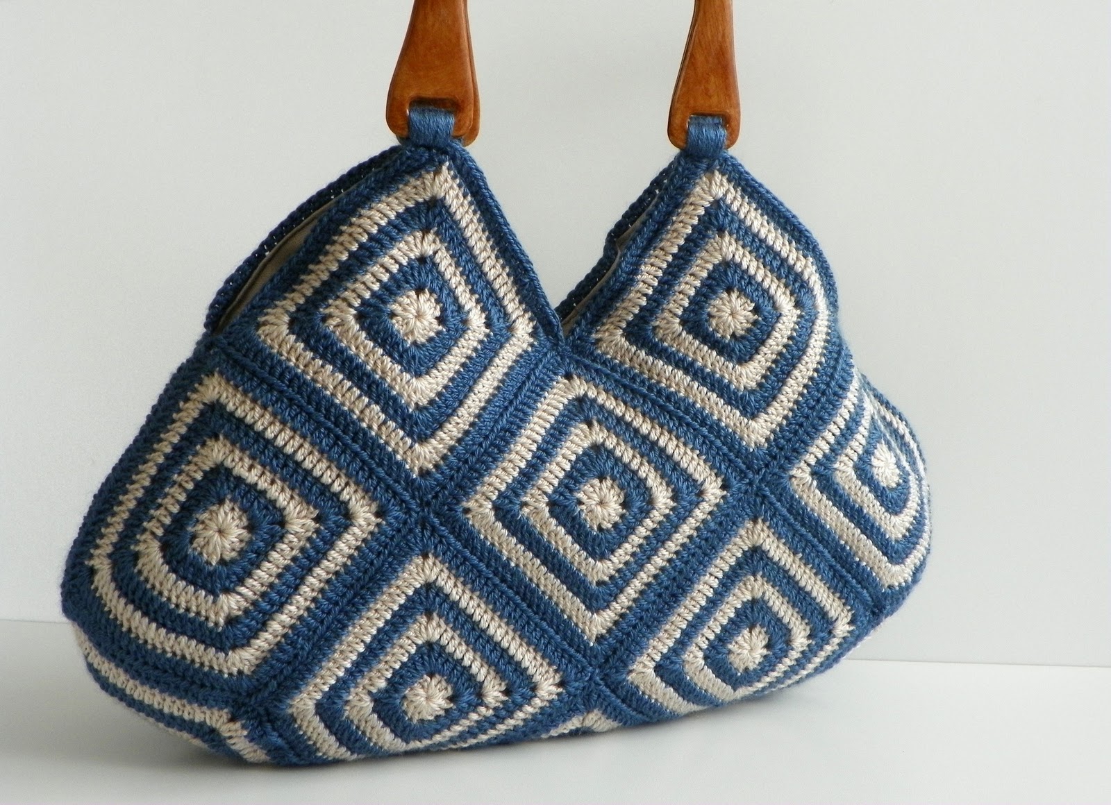 HANDMADE KNITTED BAGS NzLbags Summer Bag Afghan Crochet Handbag