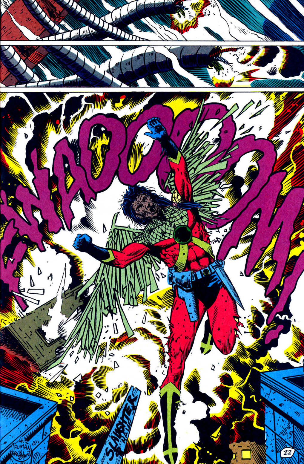 Read online Hawkworld (1990) comic -  Issue #32 - 23