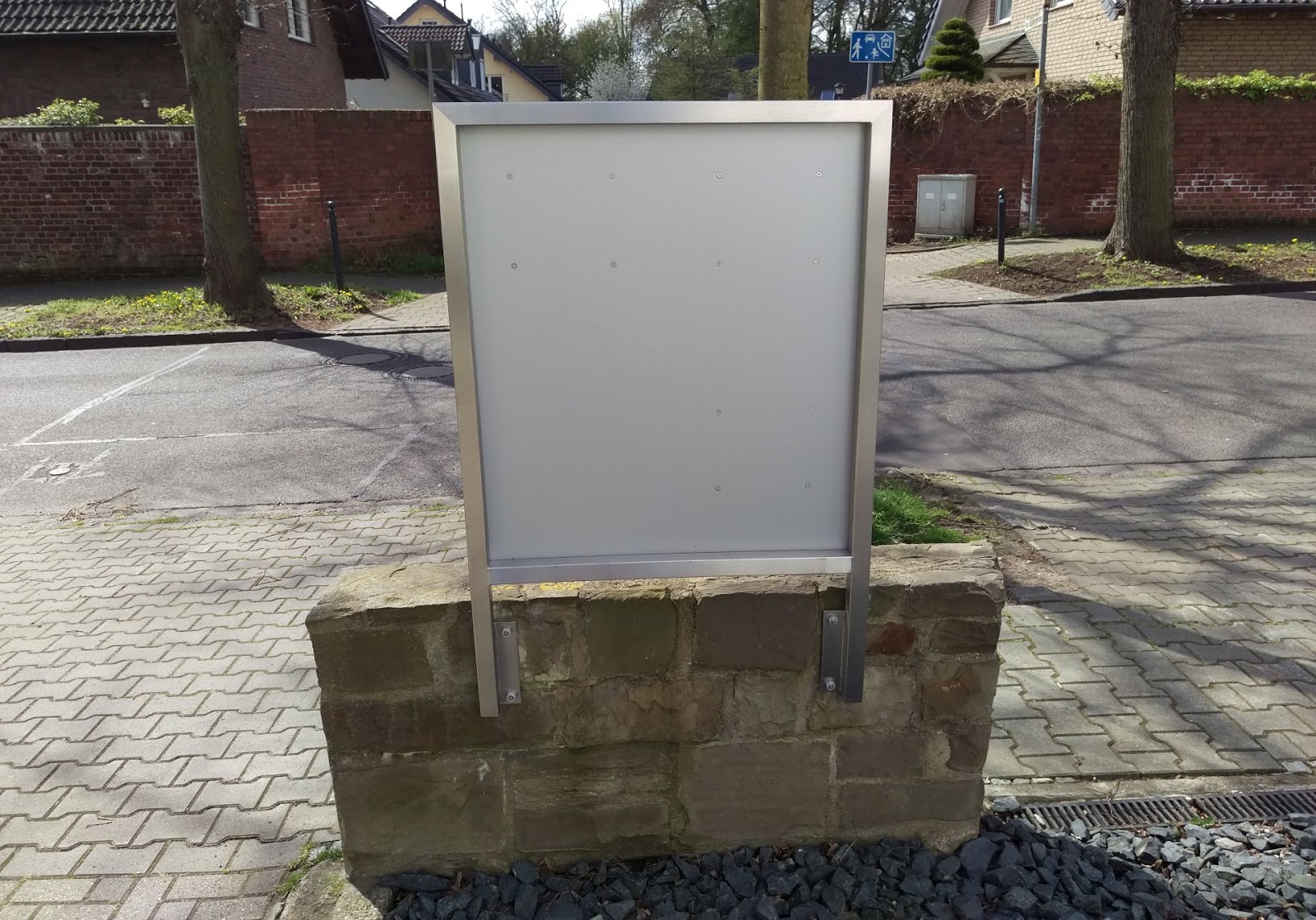 Briefkasten Edelstahl Freistehend Frobel Metallbau