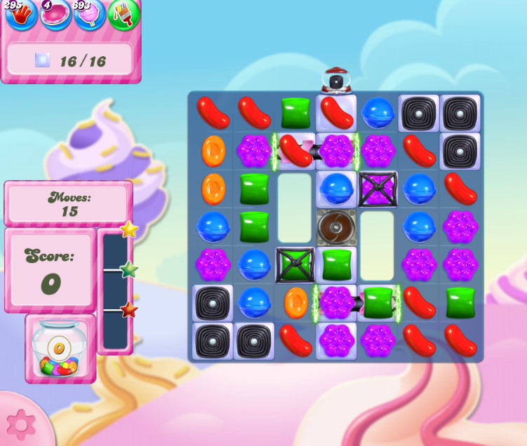 Candy Crush Saga level 2796