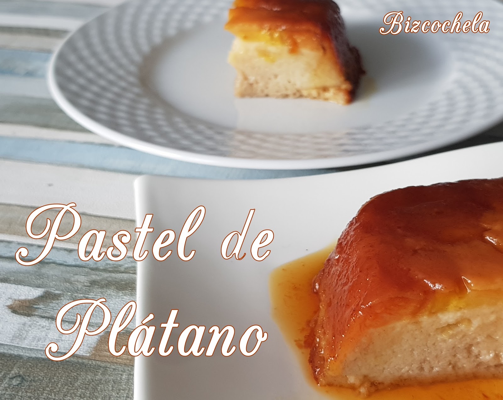 PASTEL DE PLATANO