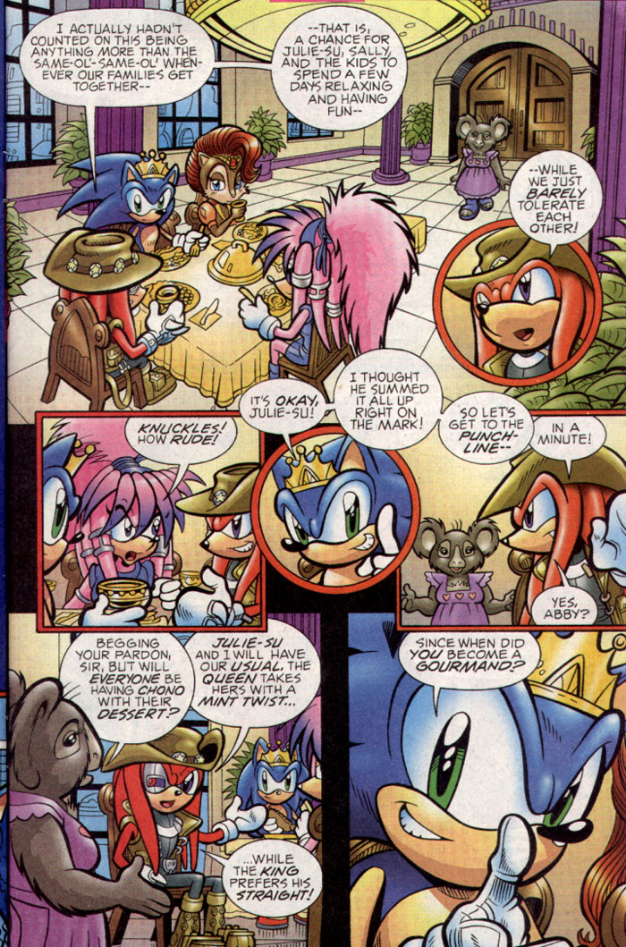 Read online Sonic The Hedgehog comic -  Issue #138 - 23