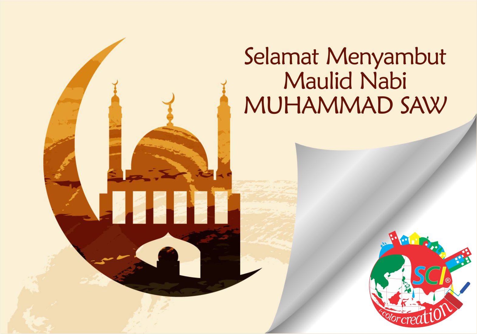 Selamat  Menyambut Maulid  Nabi  Muhammad  SAW  2022 SCI Pusat