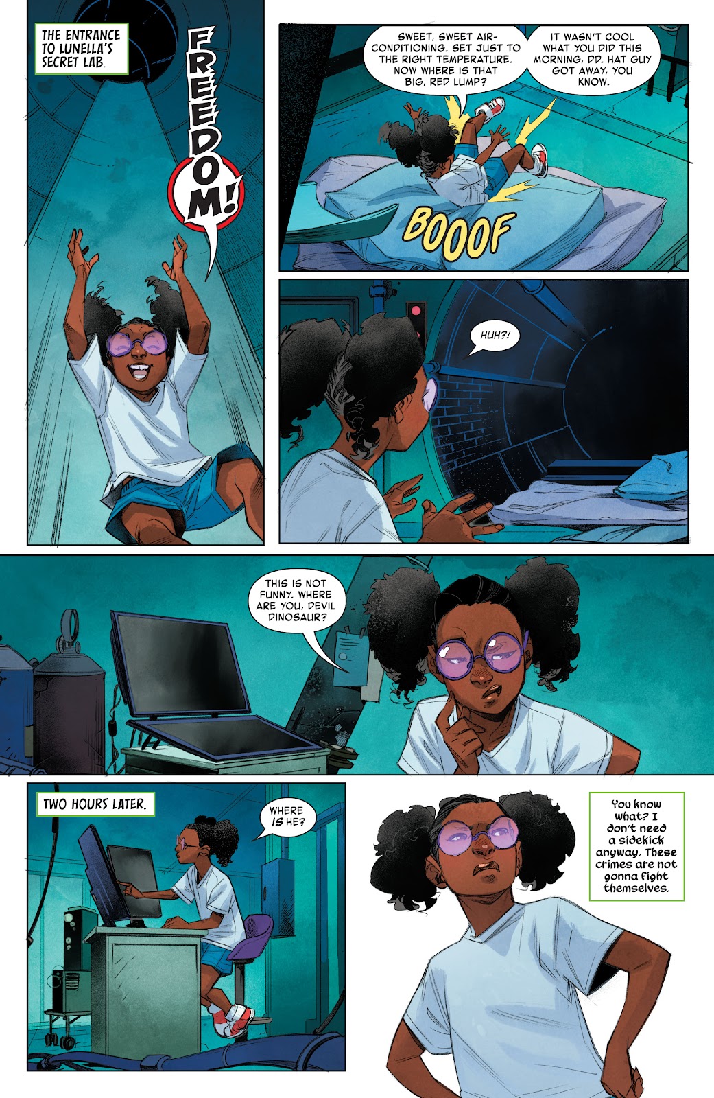Miles Morales & Moon Girl issue 1 - Page 9