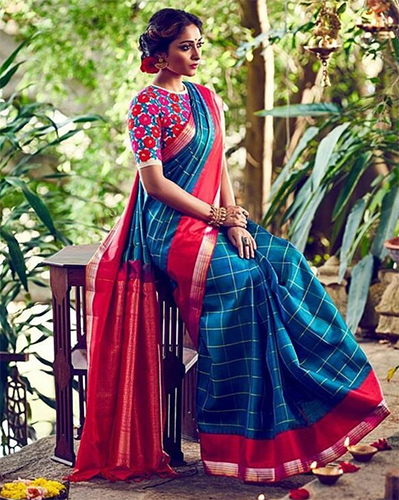 Ravindra handloom sarees Clearance