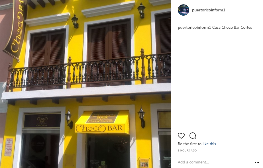 Tour Guide Boricua Great taste at Casa Cortés Choco Bar in Old San Juan