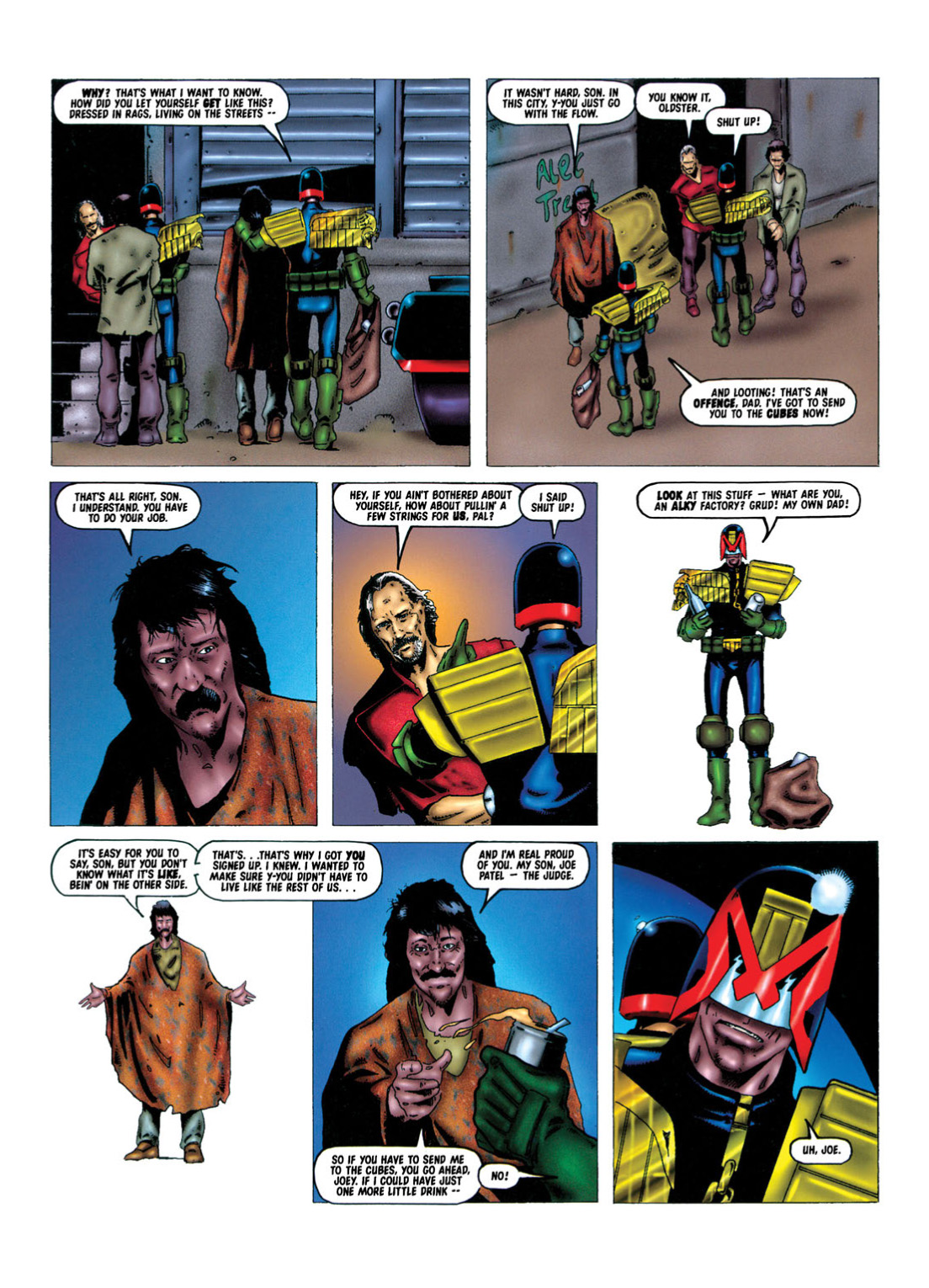 Read online Judge Dredd: The Complete Case Files comic -  Issue # TPB 25 - 73