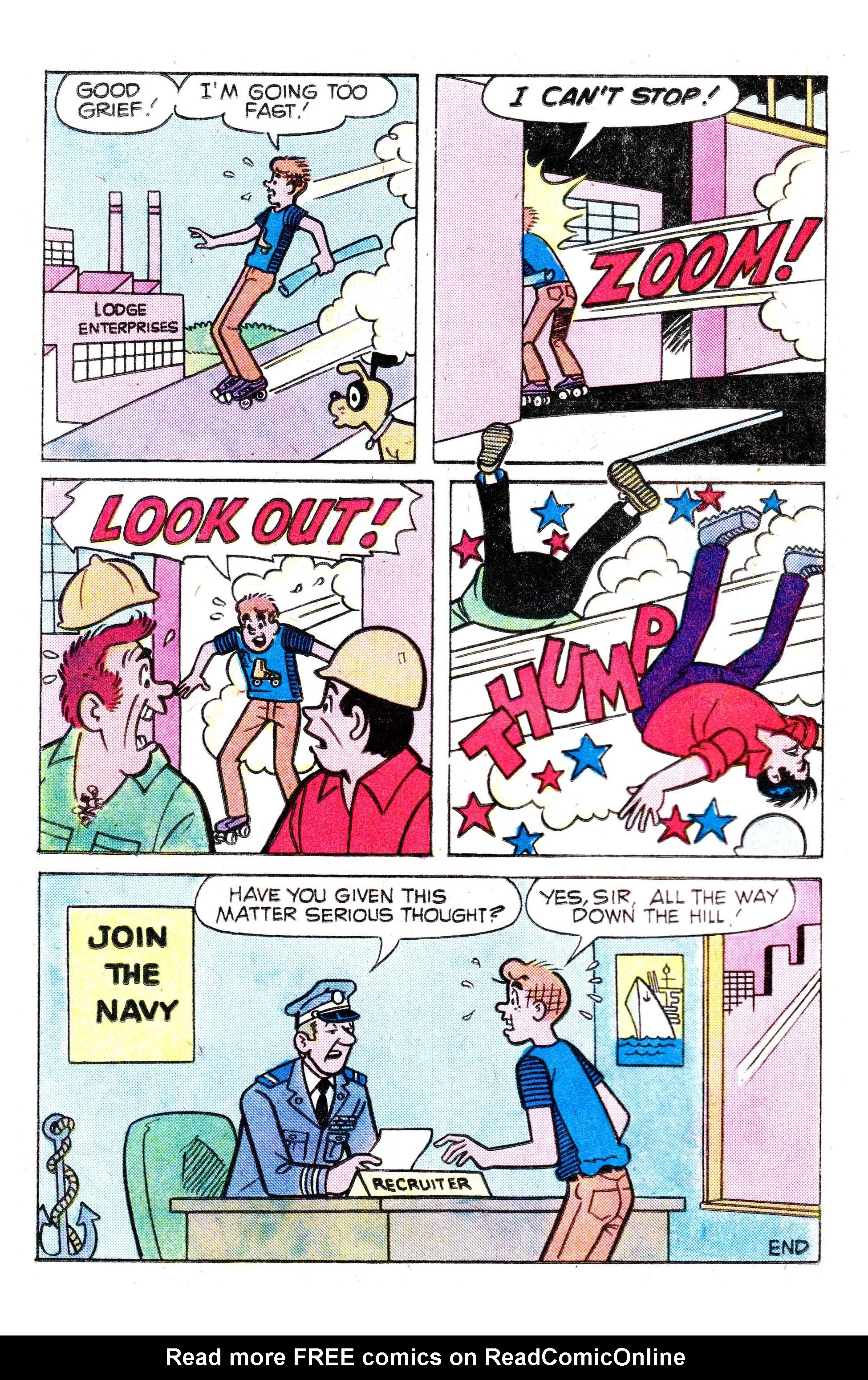 Read online Archie (1960) comic -  Issue #308 - 15