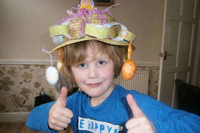 boy easter bonnet decorations for school