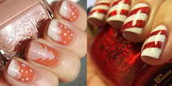 nail christmas designs easy simple beginners nails tree learners short holiday cute stripes cane candy girlshue play beginner winter