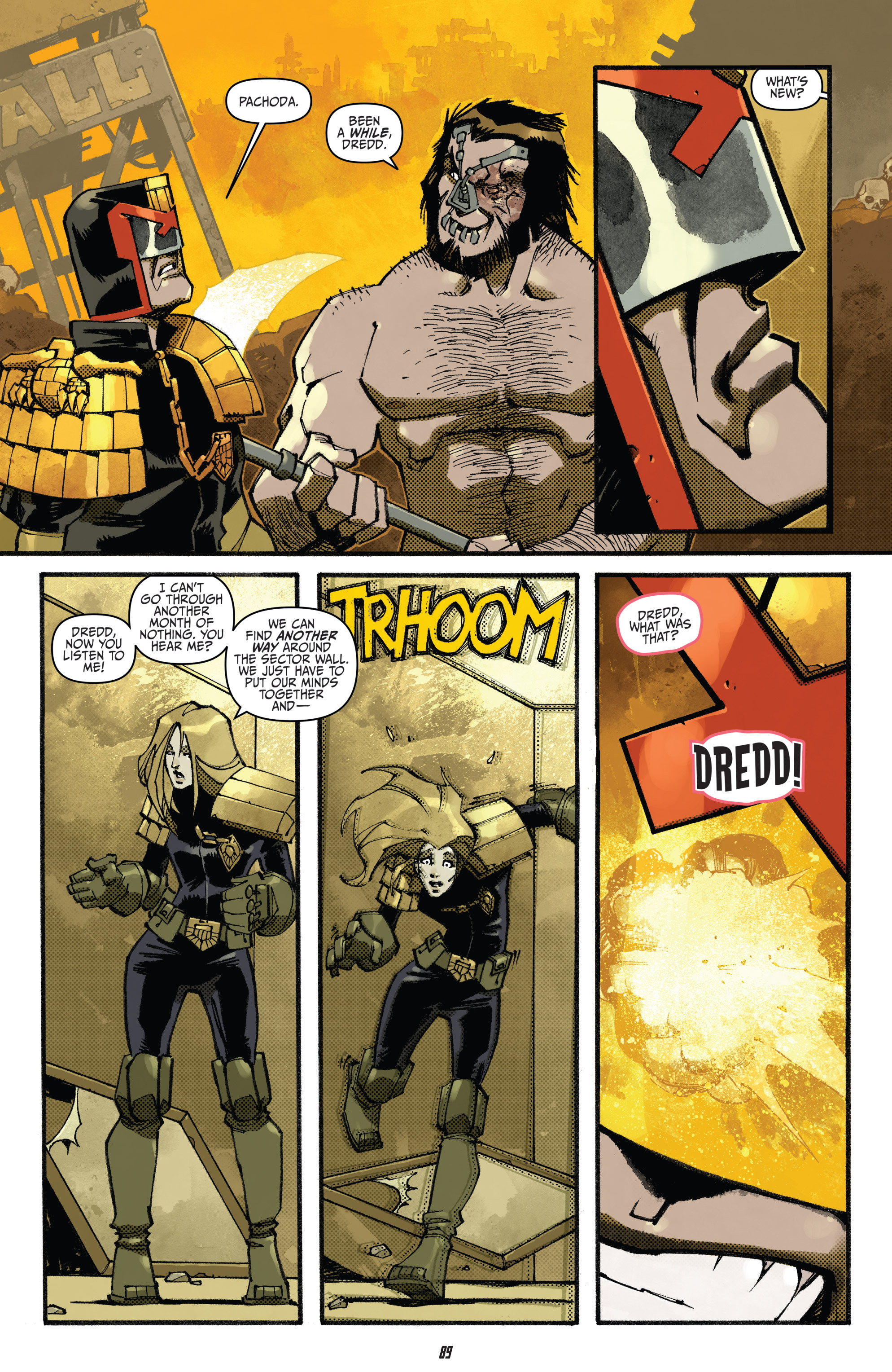 Read online Judge Dredd (2012) comic -  Issue # _TPB 6 - 88