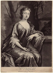 Anne Oldfield by Edward Fisher, after Jonathan Richardson mezzotint, circa 1760-1785