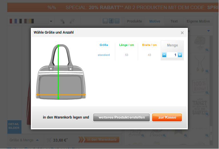 My Musthave Xxl Shopper Canvas Tasche Mit Stern Blogger