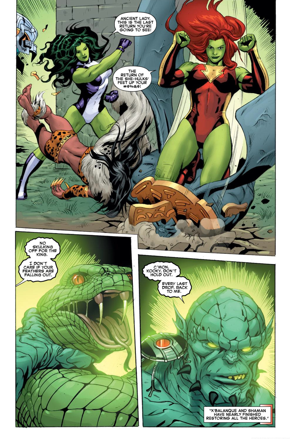 Read online Hulk (2008) comic -  Issue #57 - 19