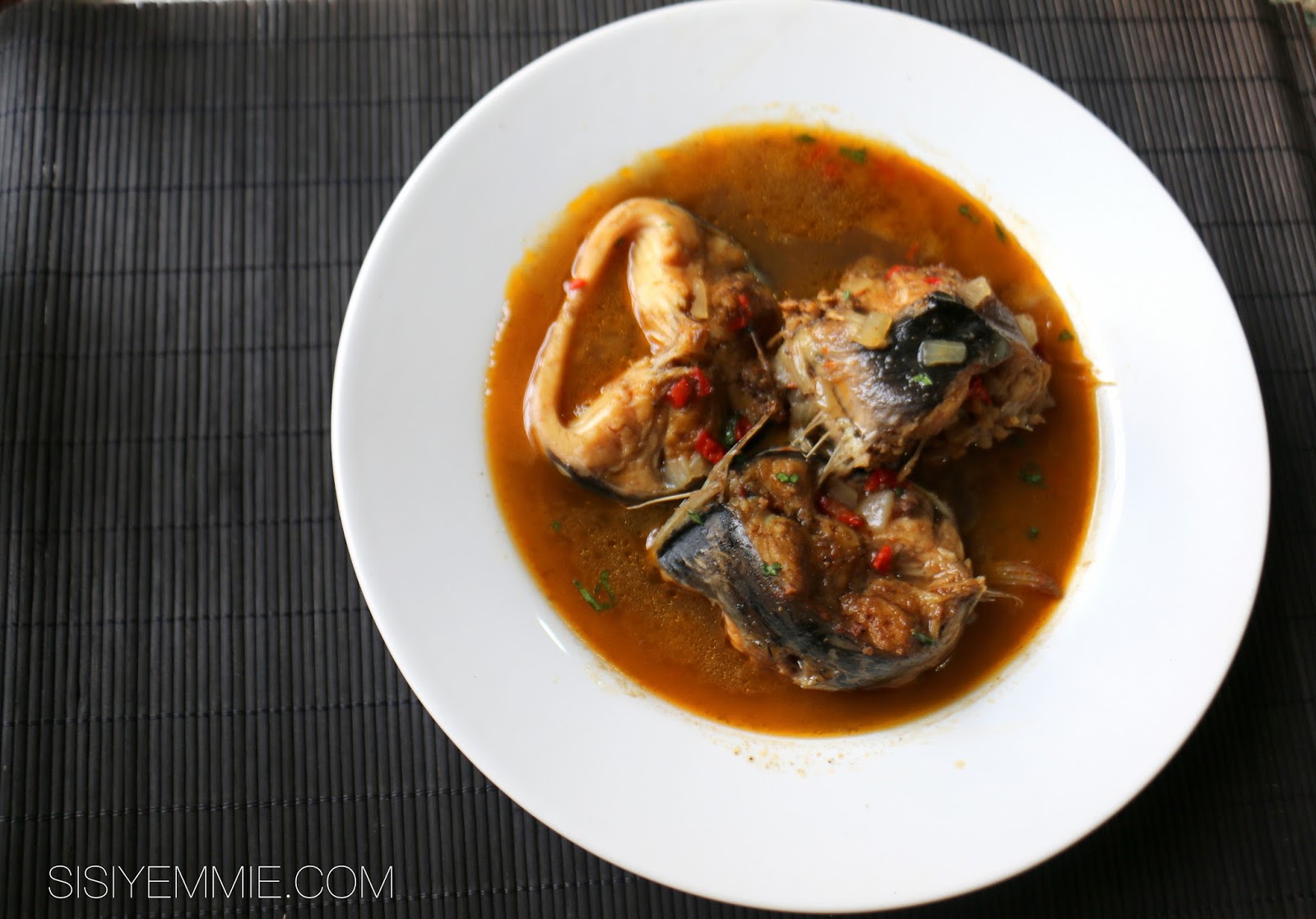 MY CATFISH PEPPERSOUP aka POINT & KILL RECIPE SISIYEMMIE Nigerian