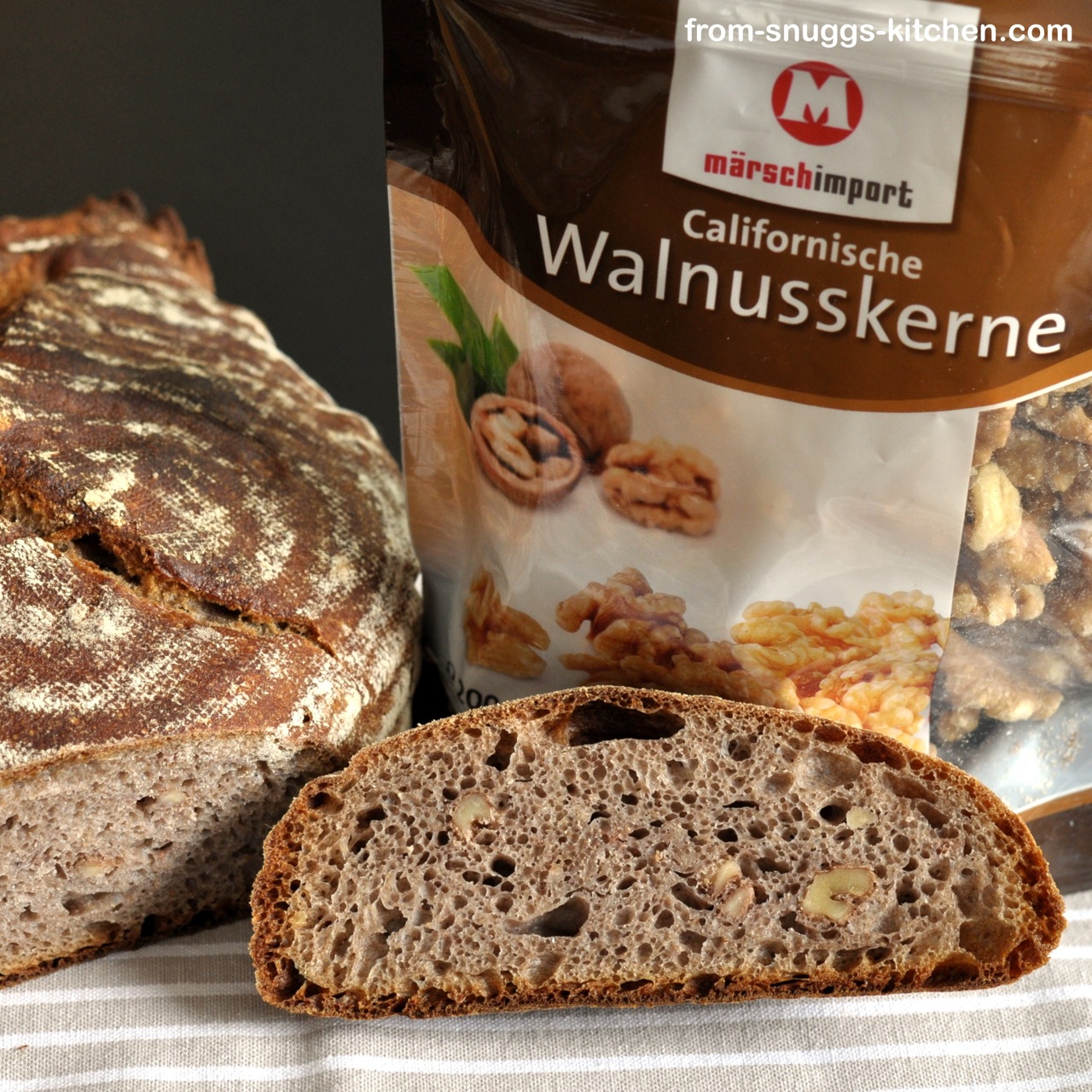 Walnuss-Kastanien-Brot