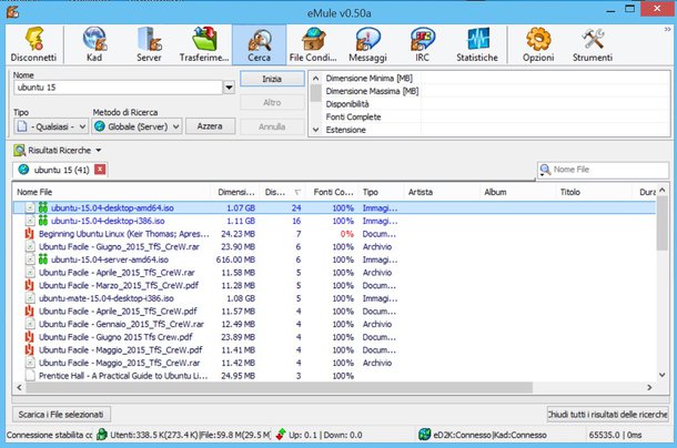 piu velocemente emule scarica