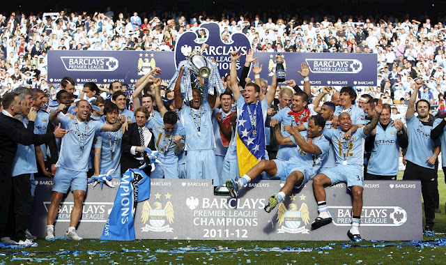 Manchester City Premier League Champions