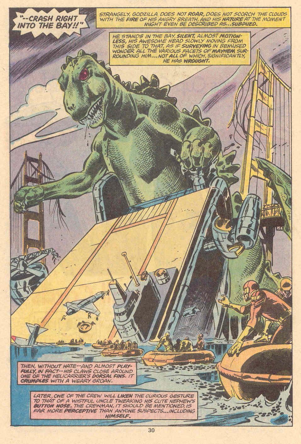 Read online Godzilla (1977) comic -  Issue #3 - 18