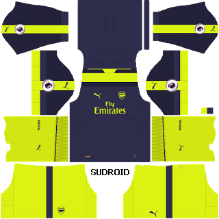 arsenal dream league kit 2017