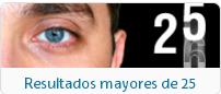 NOTAS DE LOS EXAMENES DE ACCESO MAYORES DE 25 AÑOS