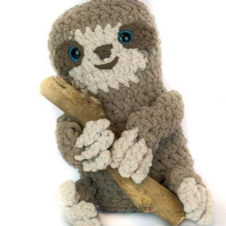 PATRON GRATIS PEREZOSO AMIGURUMI 30014