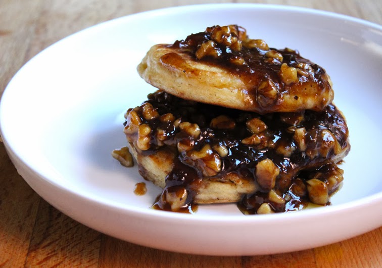 Marsala Honey, Date and Walnut Pancake 