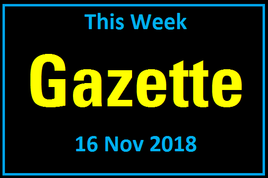 This Week Gazette Nov 16, 2018