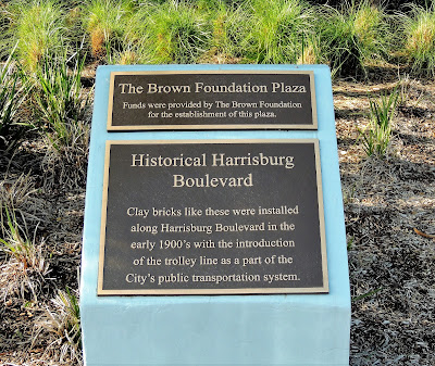 Historical Harrisburg Boulevard Historical Marker - The Brown Foundation Plaza Historical Harrisburg Boulevard Historical Marker - The Brown Foundation Plaza