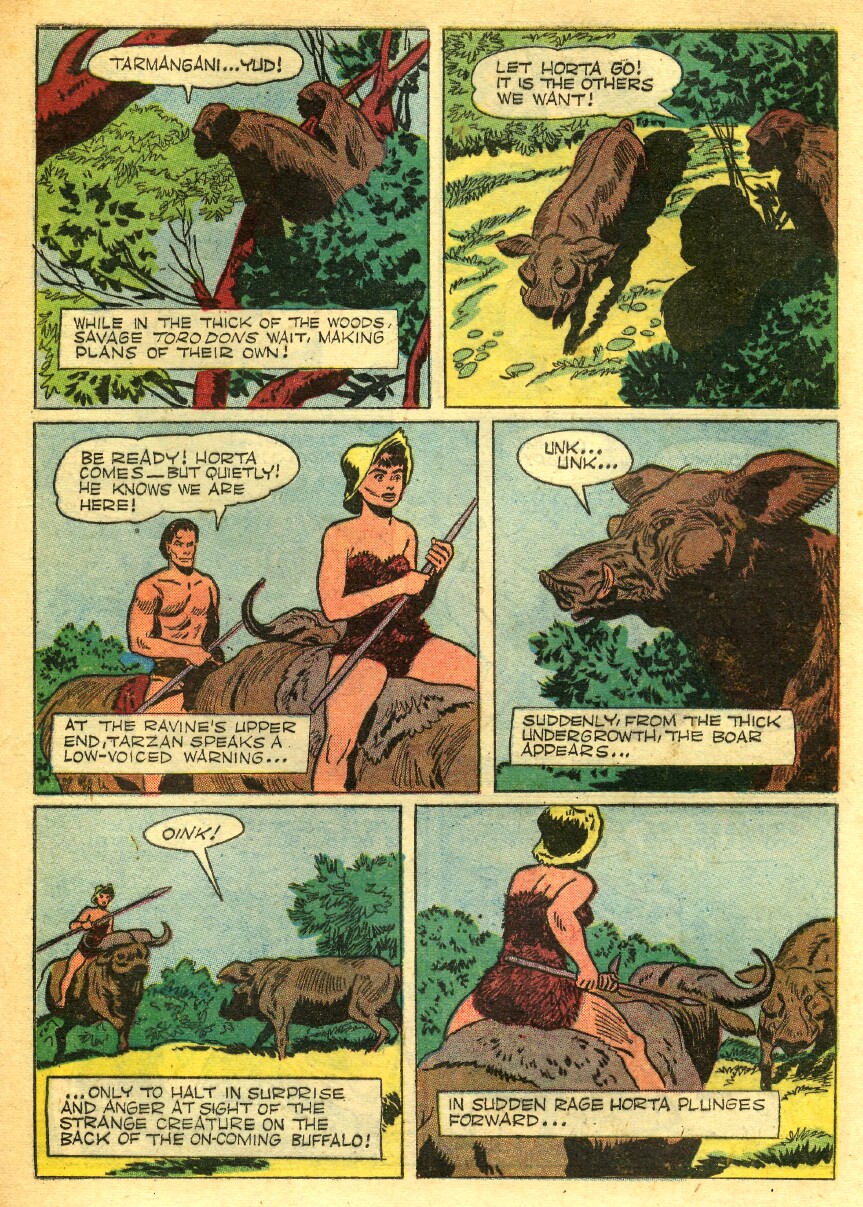 Read online Tarzan (1948) comic -  Issue #56 - 29