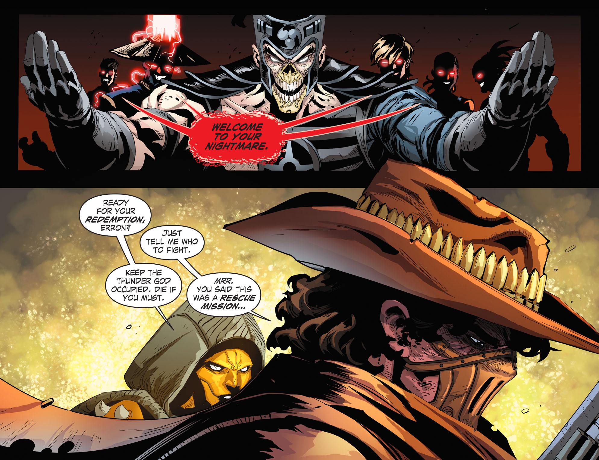 Read online Mortal Kombat X [I] comic -  Issue #32 - 11